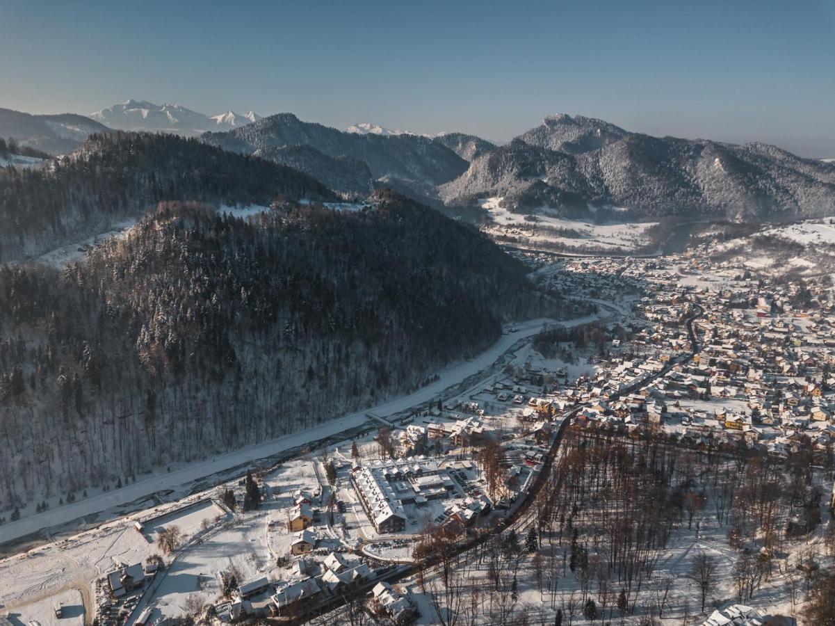 Szczawnica Park Resort & Spa Exteriör bild Aerial view of the town